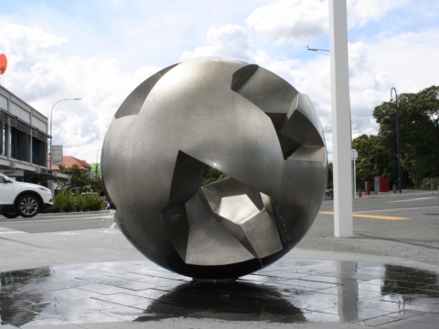 Sphere for Ruataniwha Kaiapoi Civic Centre NZ